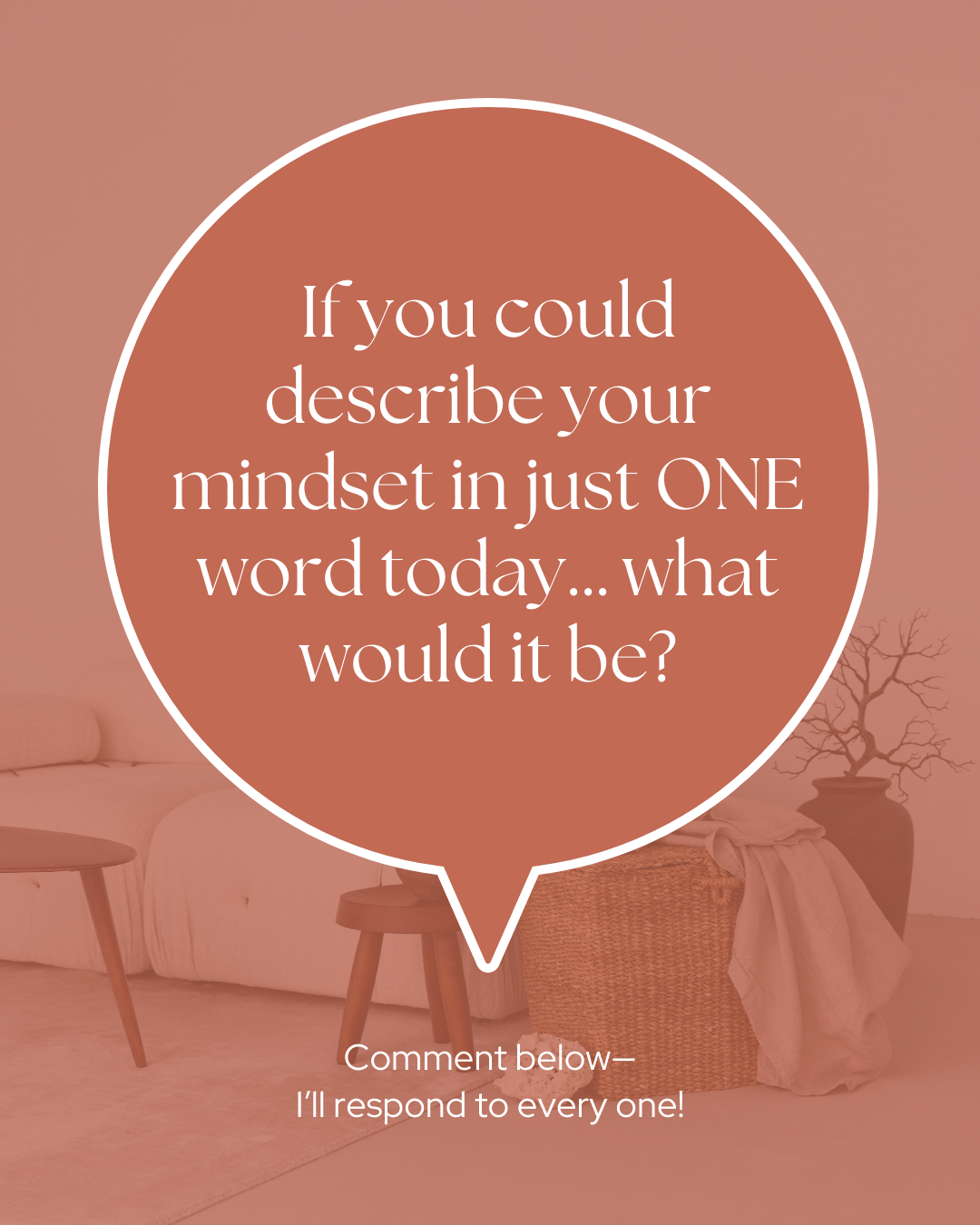 ONE word today